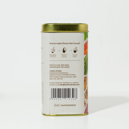 Drinking Chocolate (Hot Cocoa) Instant Mix Made with Palm Jaggery | Finest Jaggery and Cocoa