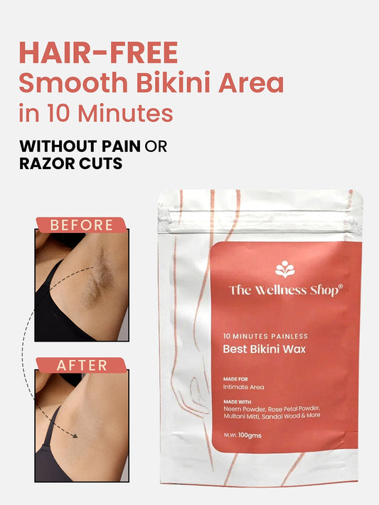 Best bikini wax - 10 minutes herbal wax powder