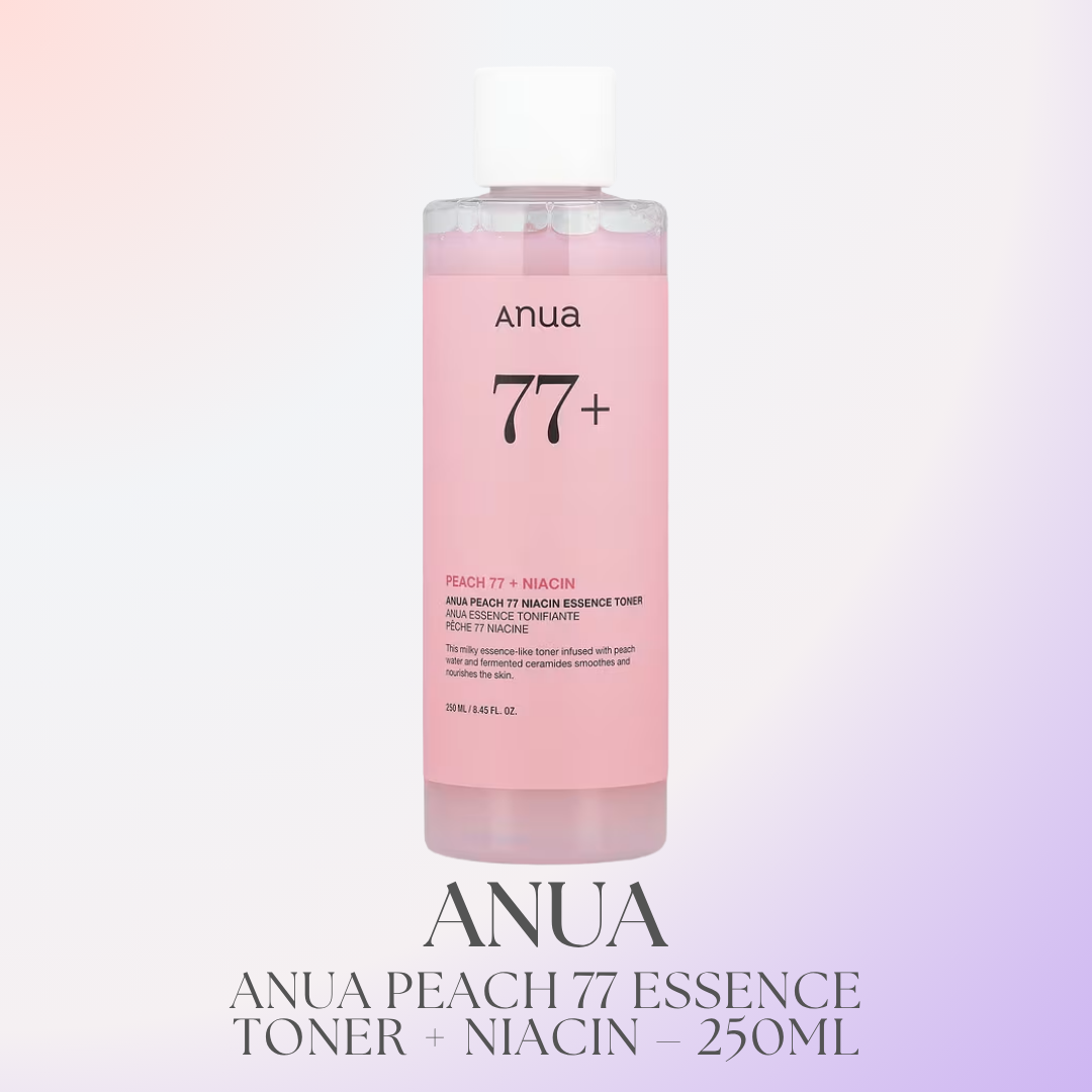 ANUA - Peach 77 Essence Toner + Niacin