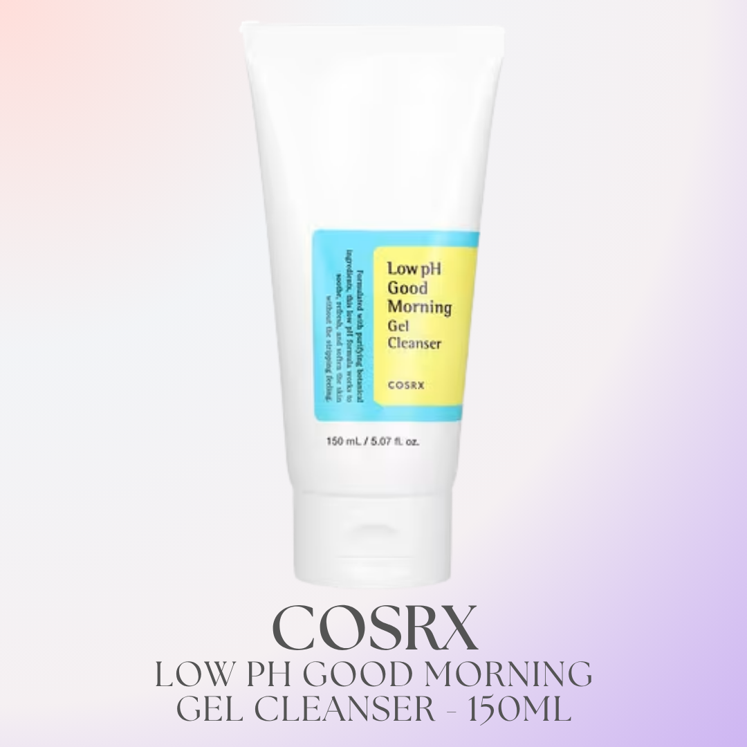 COSRX – Low pH Good Morning Gel Cleanser