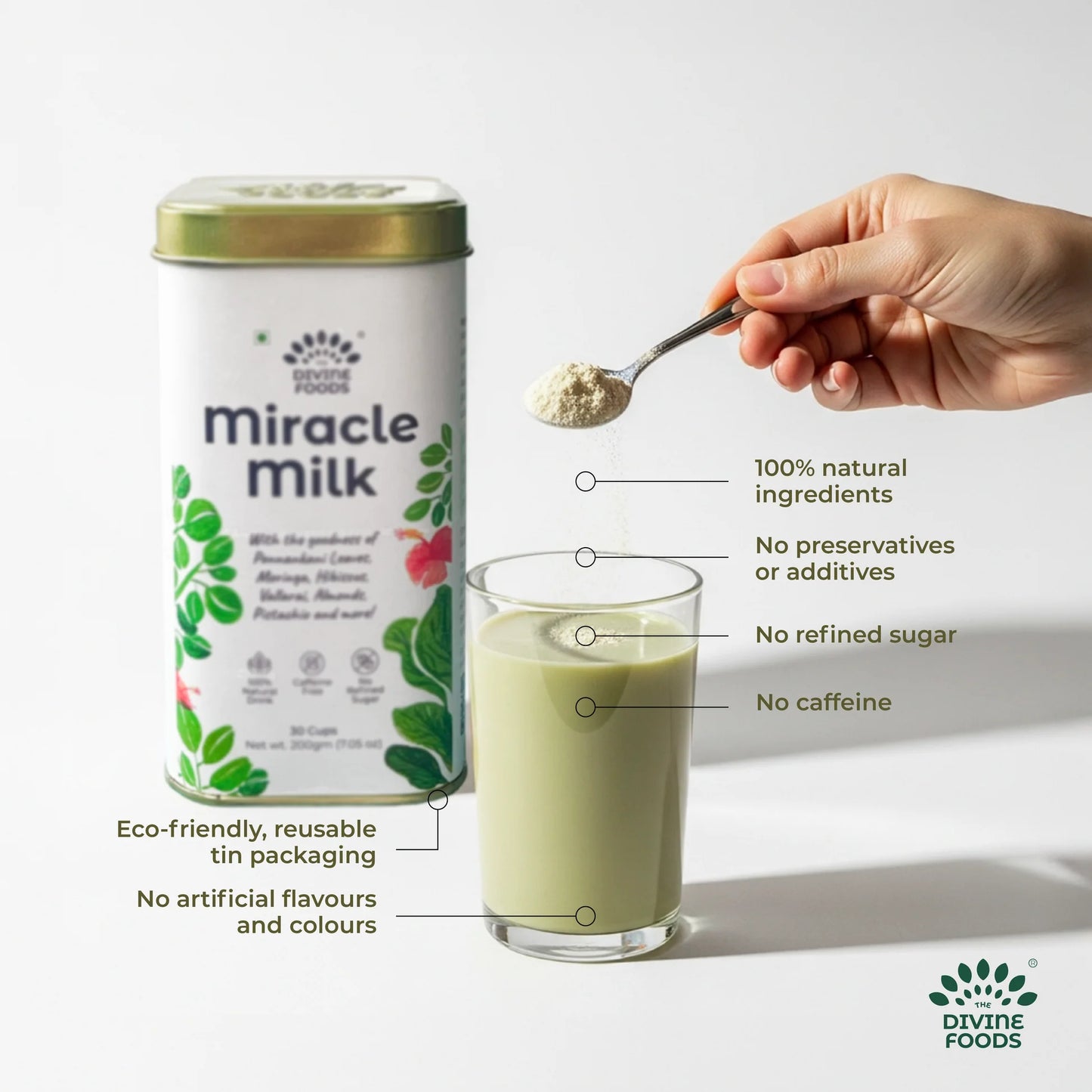 Moringa Instant Milk Mix 250g | Miracle Milk