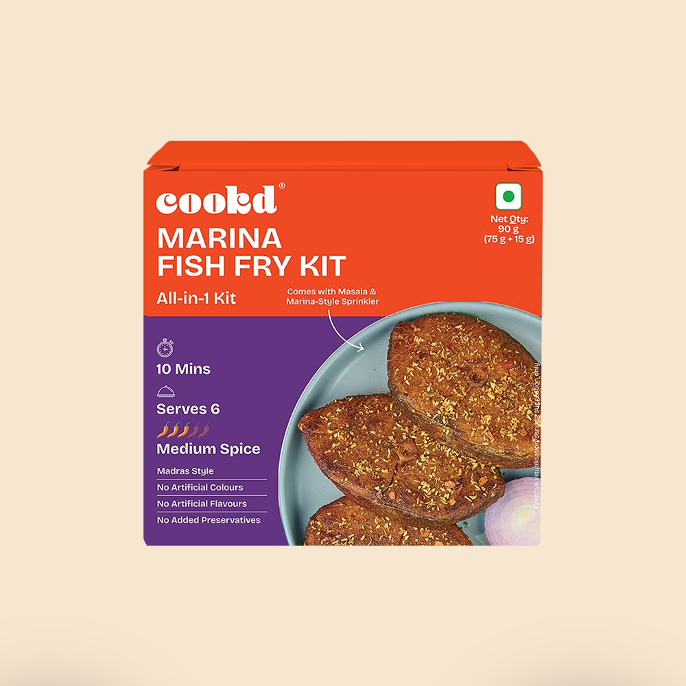 Cookd Marina Fish Fry Kit 90g