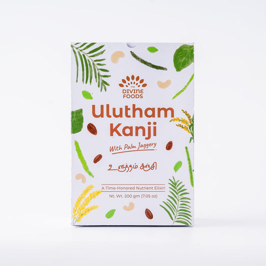 Ulutham Kanji (Urad Dhal Porridge With Palm Jaggery) Great for Bone Health