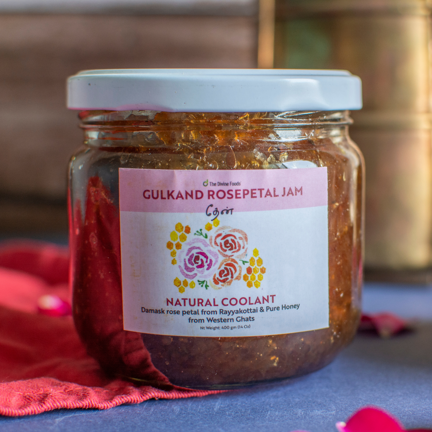 Rose Petal Jam – Gulkand | Indian Dessert Spread