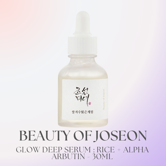 BEAUTY OF JOSEON – Glow Deep Serum: Rice + Alpha Arbutin