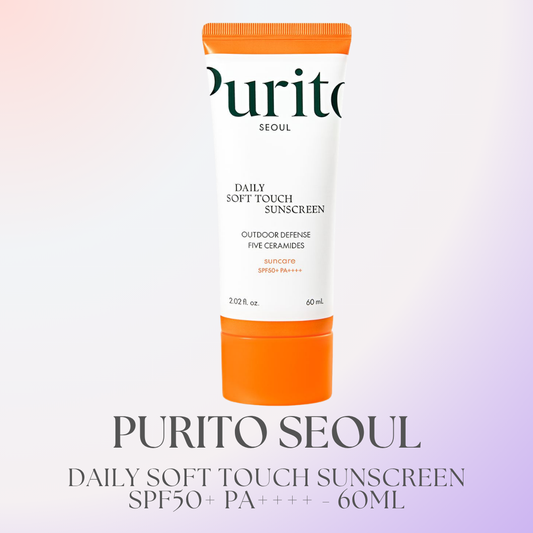 PURITO SEOUL – Daily Soft Touch Sunscreen SPF50+ PA++++