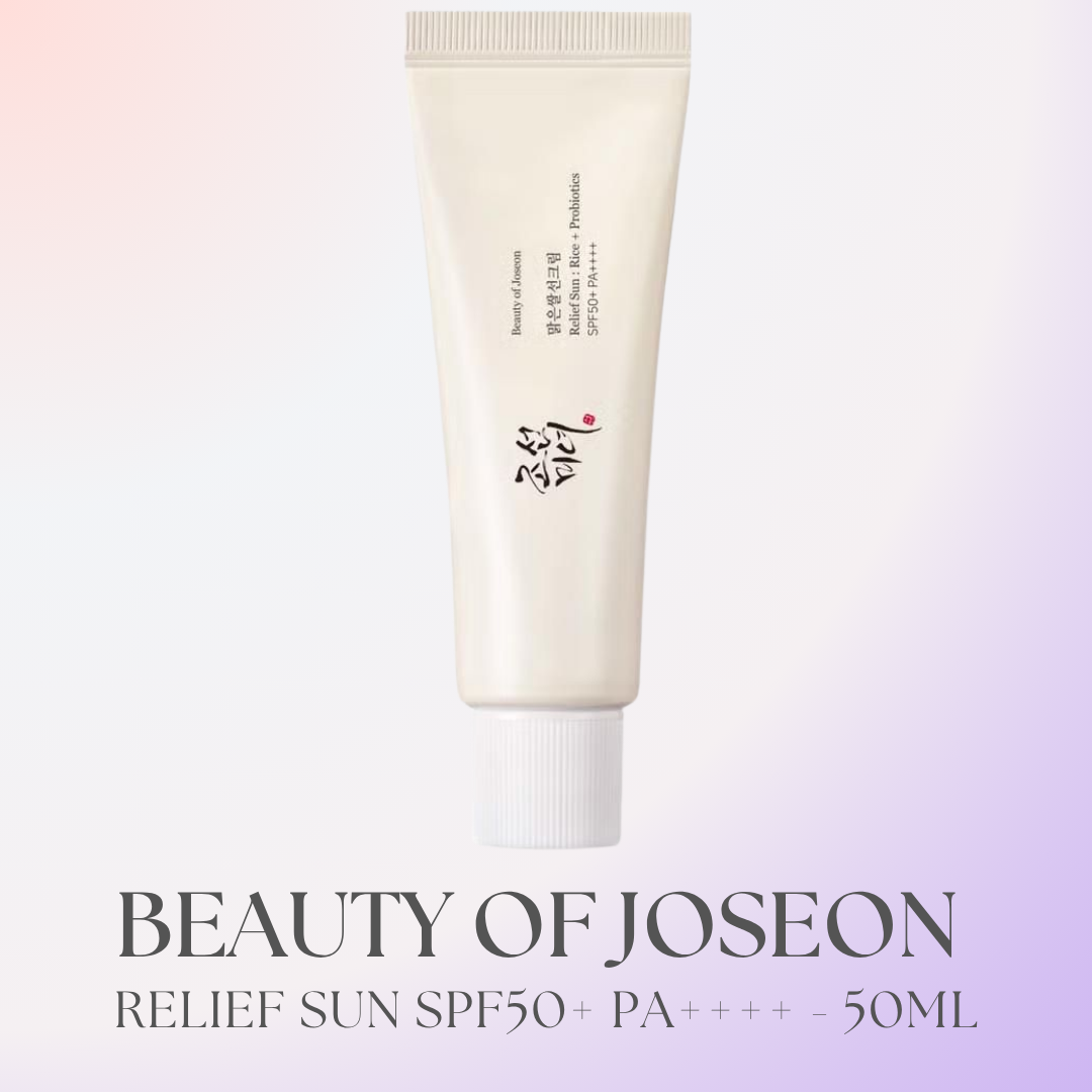 BEAUTY OF JOSEON – Relief Sun: Rice + Probiotics SPF50+ PA++++