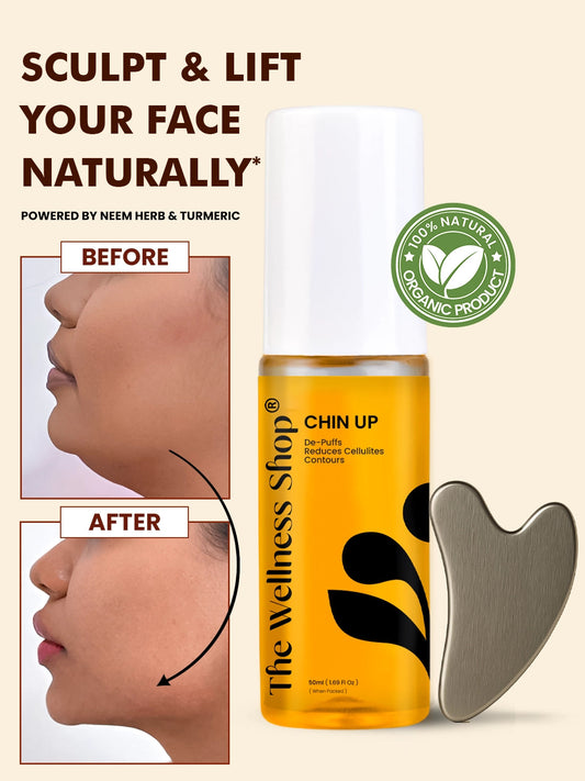 Chin up facial cellulite reduction kit