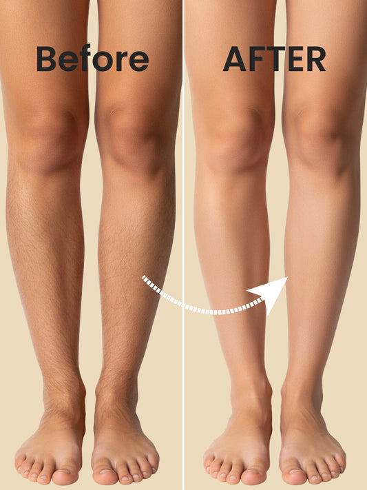 Chocolate hair removal powder - 10 minute full body wax