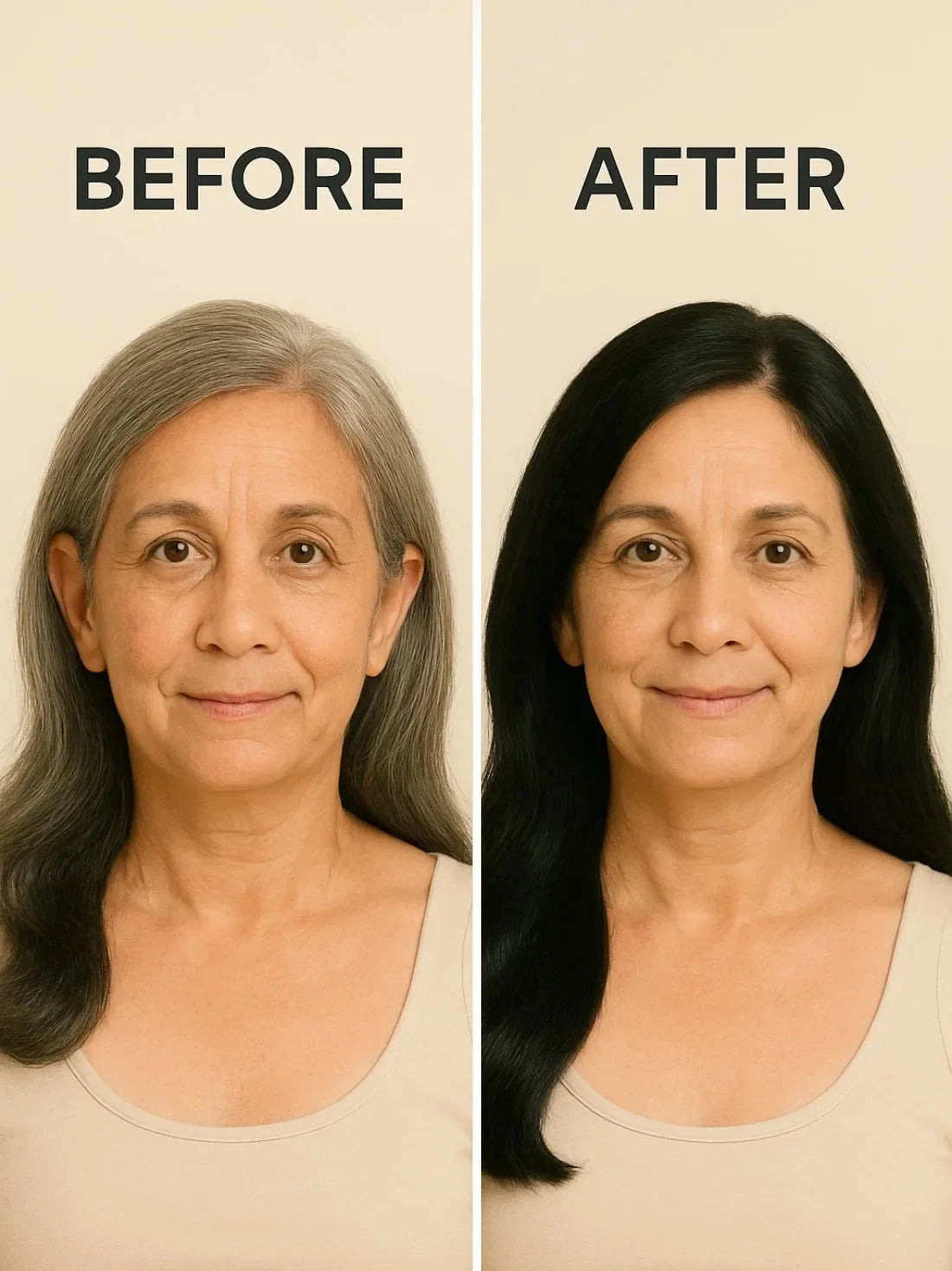 Natural black hair colour - 100gm (no ammonia, premium quality, lasts 3 weeks)