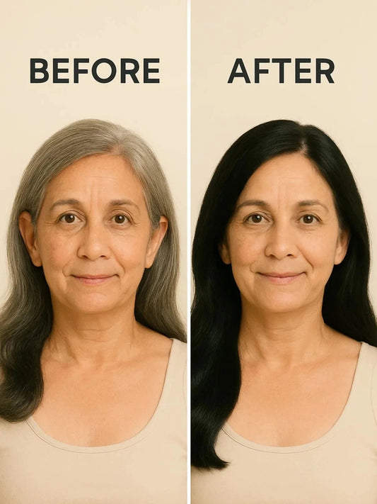 Natural black hair colour - 100gm (no ammonia, premium quality, lasts 3 weeks)