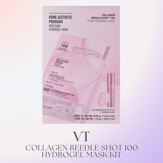 VT - Collagen Reedle Shot 100 Hydrogel mask Kit