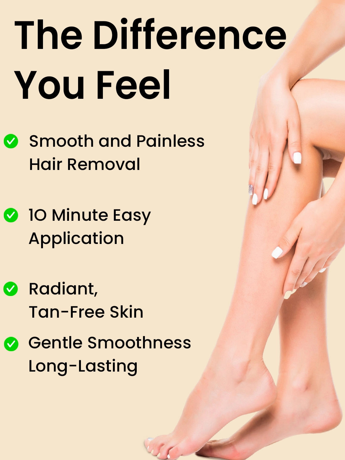 Chocolate hair removal powder - 10 minute full body wax