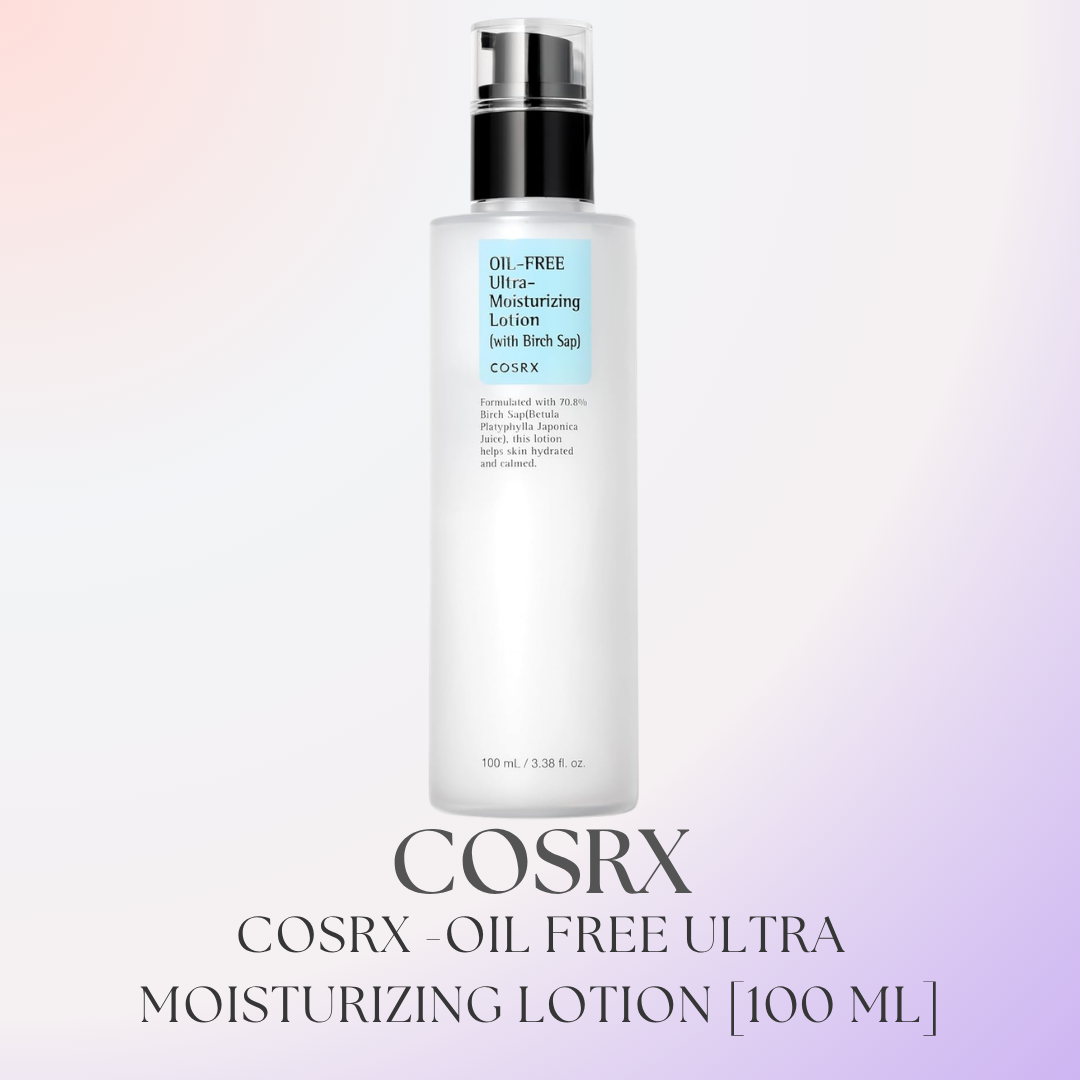 COSRX – Oil Free Ultra Moisturizing Lotion