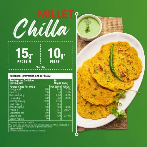 Millet Chilla Mix 400g