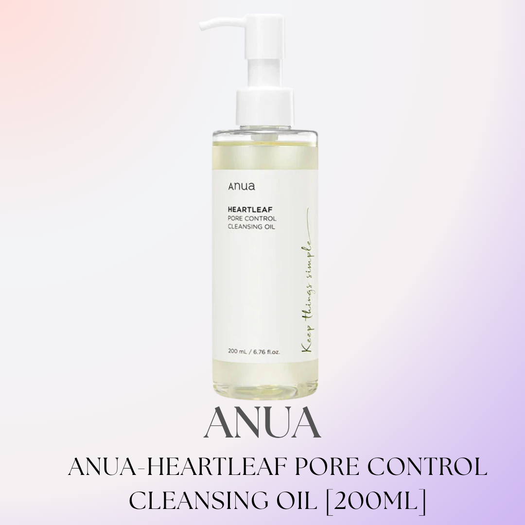 ANUA – Heartleaf Pore Control Cleansing Oil
