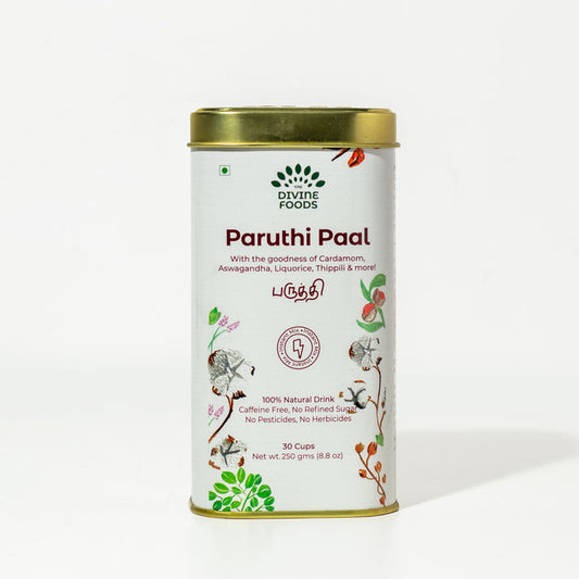 Paruthi Paal-Cotton Seed Instant Latte Mix(Cold and Cough remedy/Helps with Menstrual Cramps)