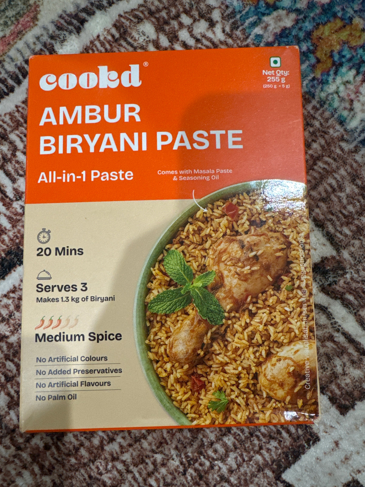 Biryanis of Tamilnadu – Without Rice Kit - Ambur Biryani Paste