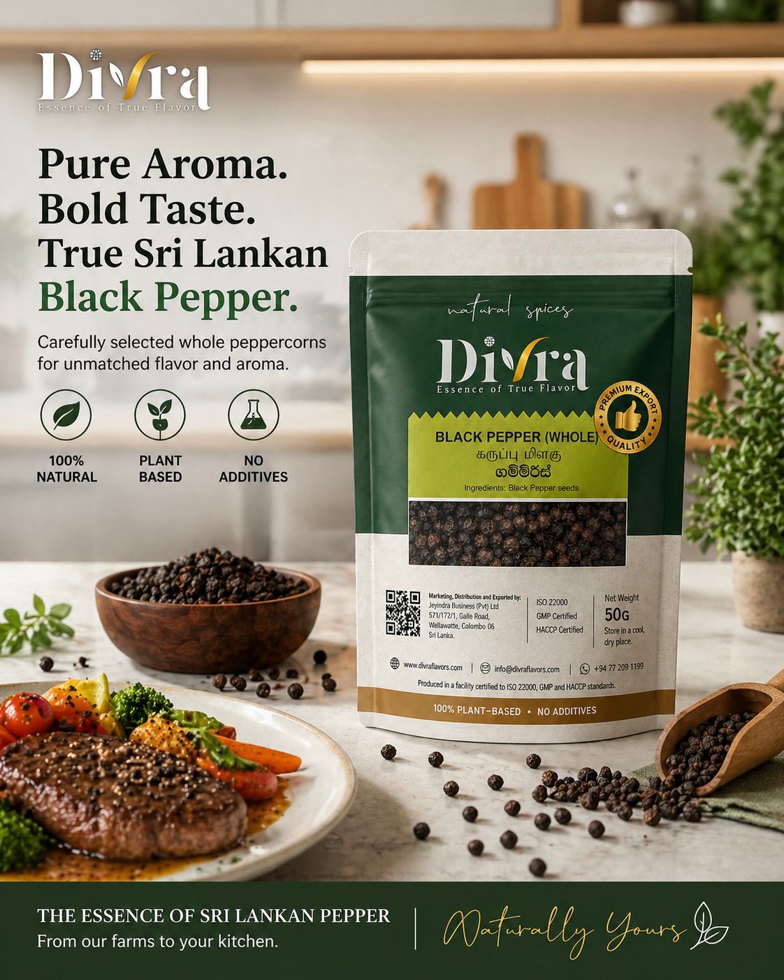 Black Pepper Whole