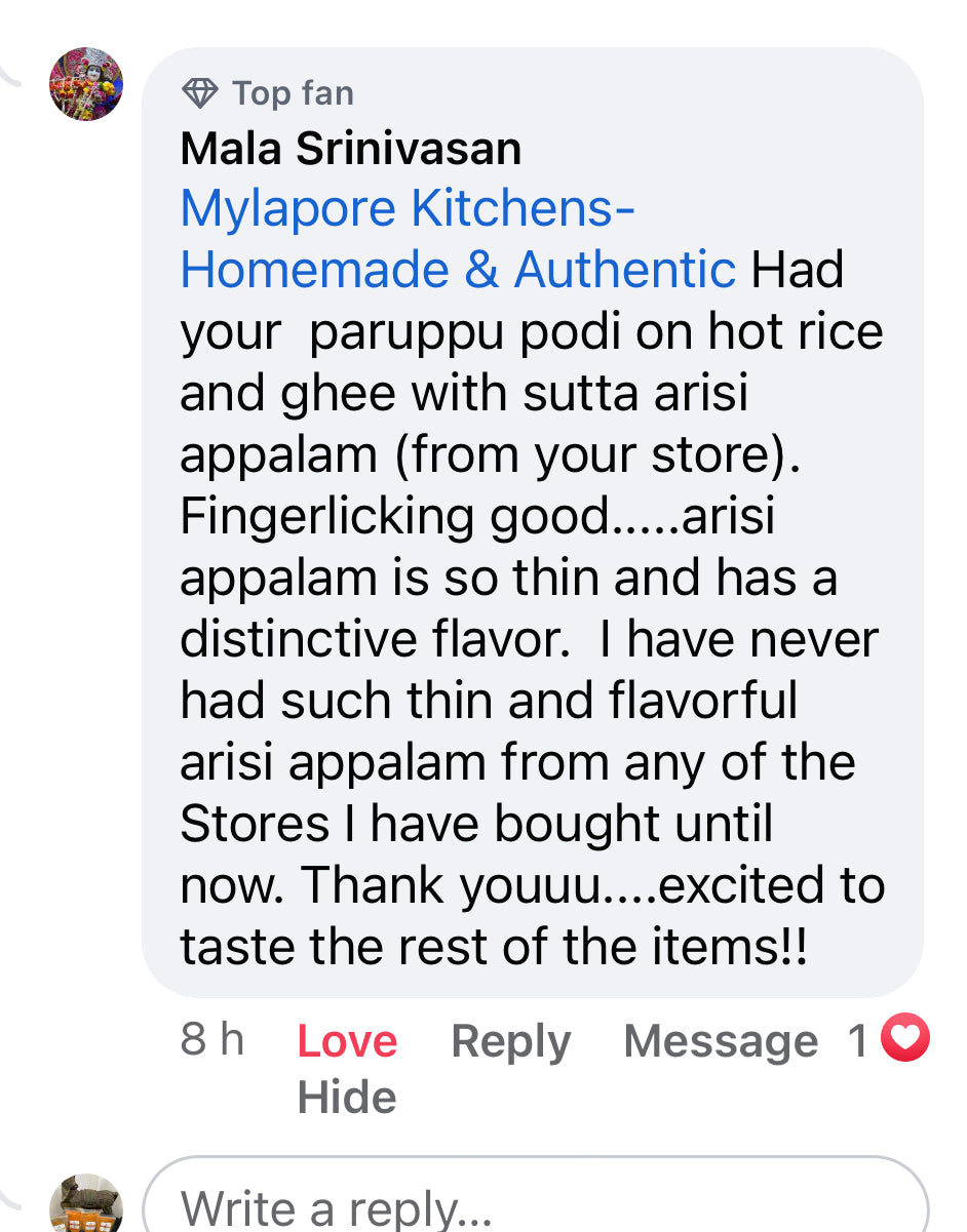 Arisi Appalam