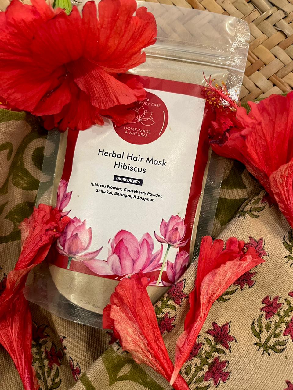 Hibiscus Herbal Hair Mask 100g