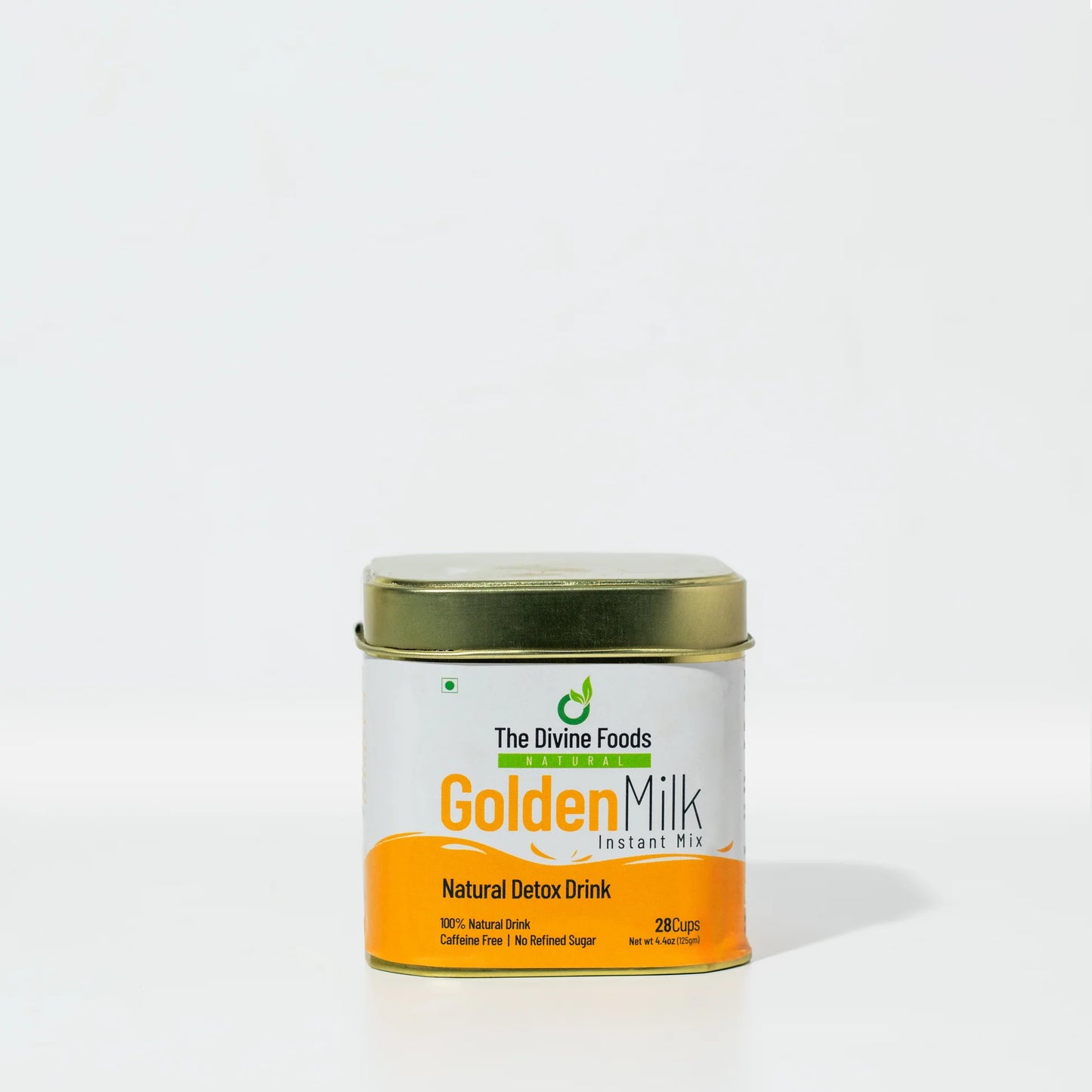 Organic Golden Milk Latte Powder 125g | Turmeric Curcumin Detox & Immunity Drink | Natural Wellness Blend