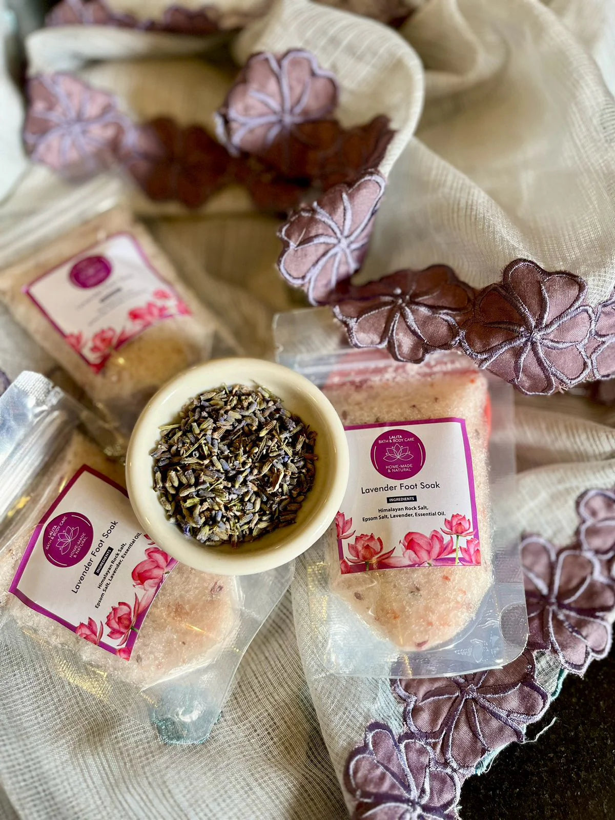Therapeutic Foot Soak Lavender 100g