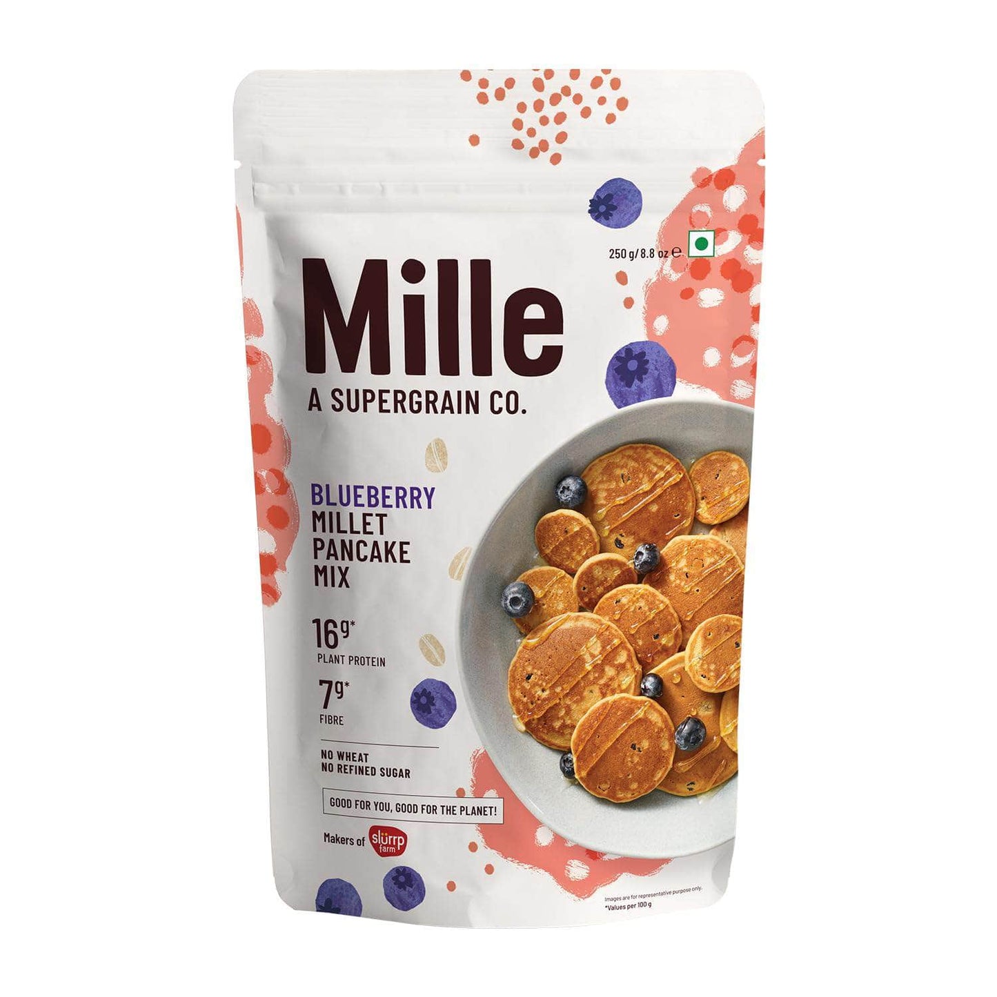 Blueberry Millet Pancake Mix – Trial 50g