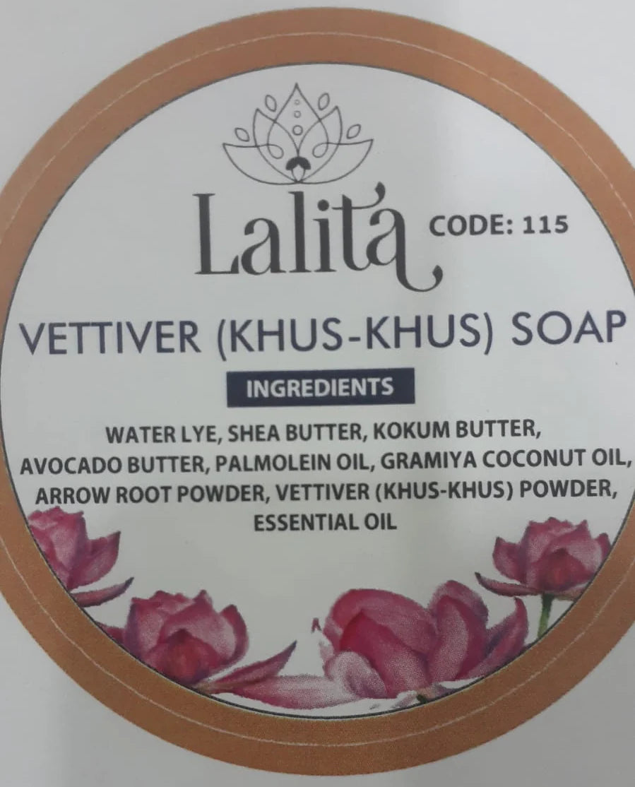 Vettiver (KHUS-KHUS) Soap