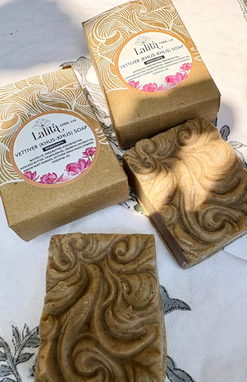 Vettiver (KHUS-KHUS) Soap