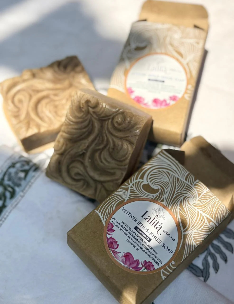 Vettiver (KHUS-KHUS) Soap