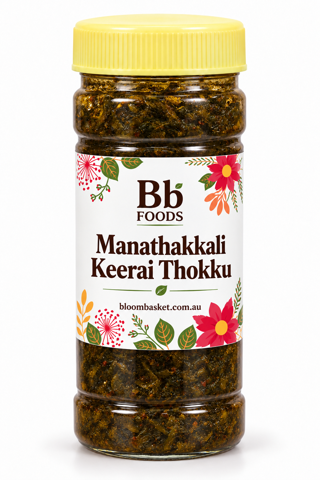 BloomBasket Manathakkali Keerai Thokku product mockup