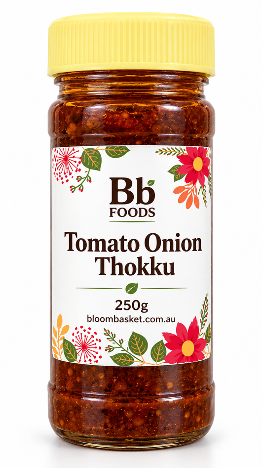 BloomBasket Tomato Onion Thokku product mockup