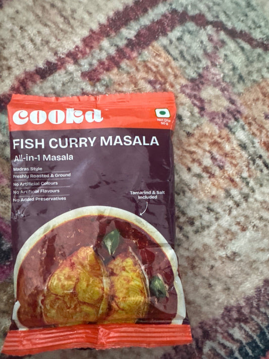 CookD Fish Curry Masala 50g