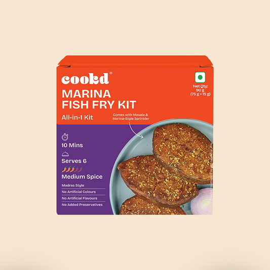 Cookd Marina Fish Fry Kit 90g