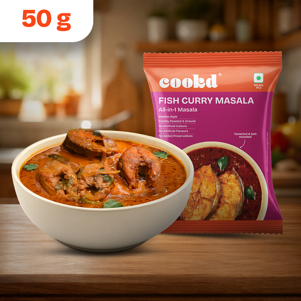 CookD Fish Curry Masala 50g