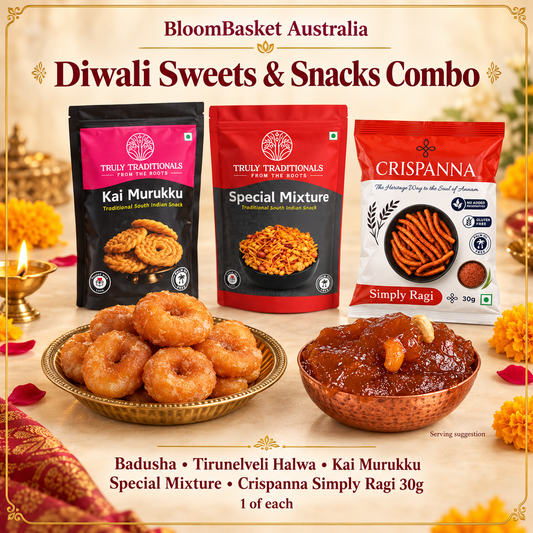 Diwali Sweets & Snacks Combo - included products