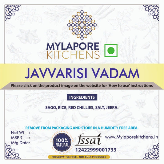 Javvarisi Vadam