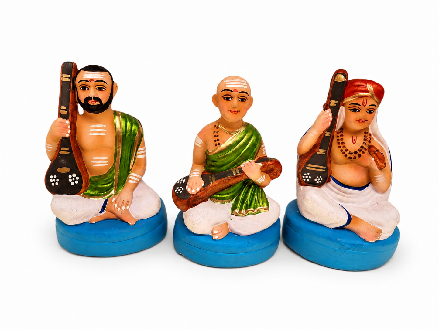 Sangeetha Mummoorthigal – Carnatic Musical Trinity Golu Set