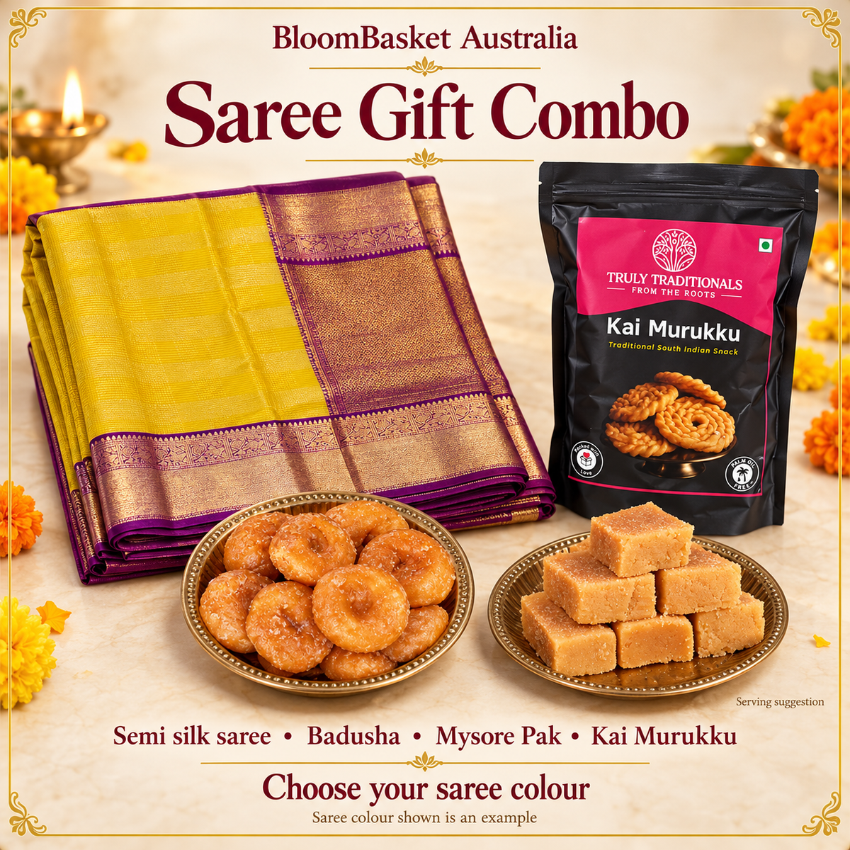 Saree Gift Combo - included products