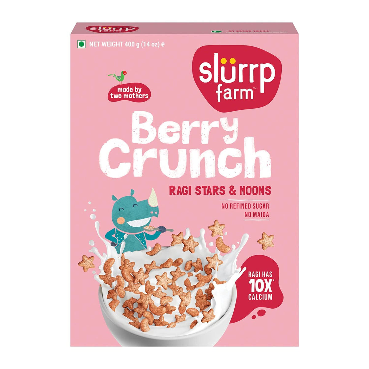 Slurrp Farm Berry Crunch Ragi Stars and Moons 300g