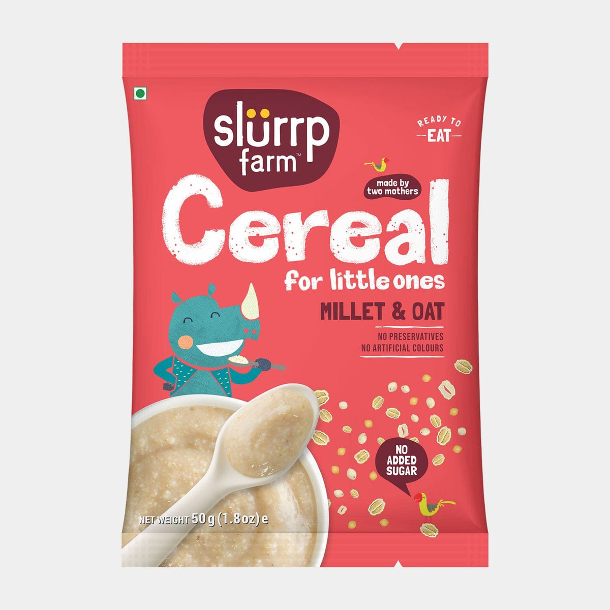 Slurrp Farm Millet & Oat Cereal – Trial 50g
