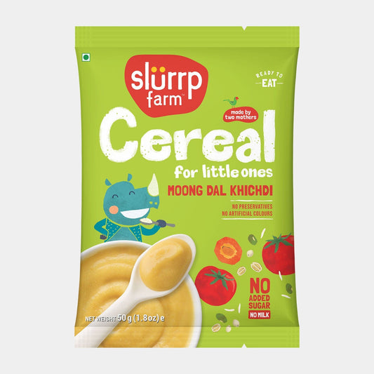 Slurrp Farm Moong Dal Khichdi Cereal – Trial 50g