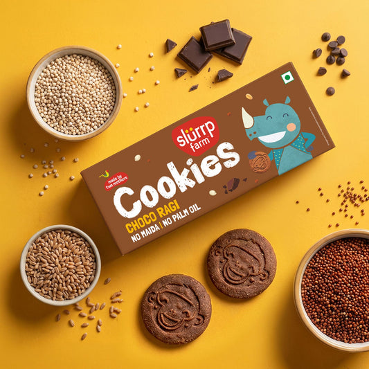 Slurrp Farm Choco Ragi Cookies 80g
