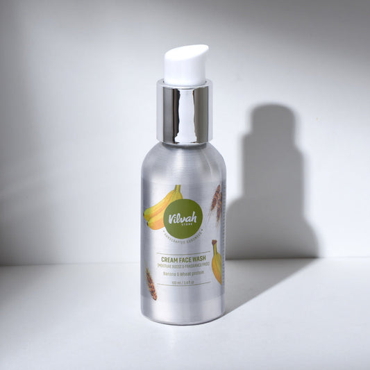 Vilvah Cream Face Wash 100ml – Fragrance Free