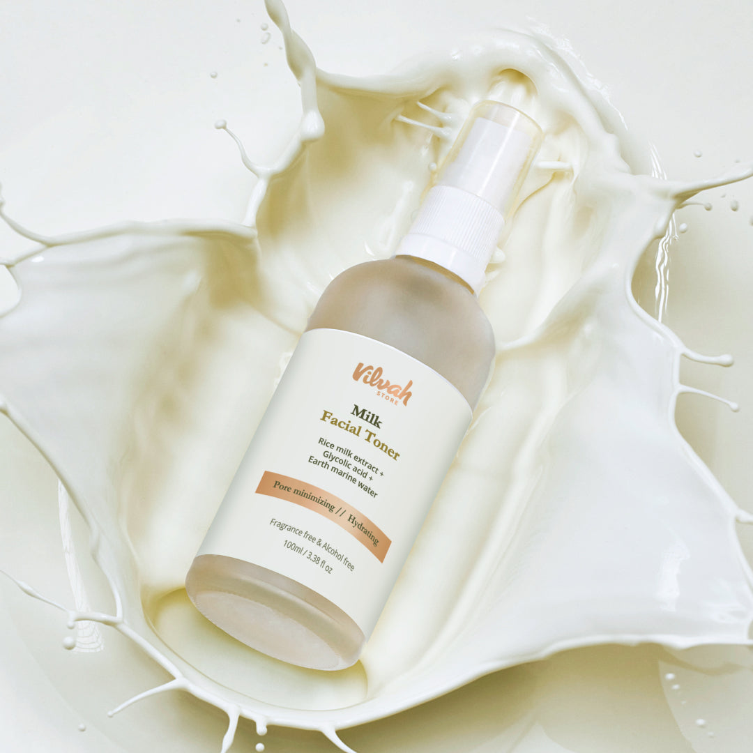 Vilvah Milk Face Toner 100ml – photo 1